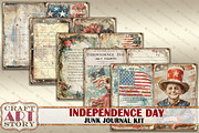Vintage shabby Independence Day, a Person Illustration by CraftArtStory (Thumbnail 3 of 5)