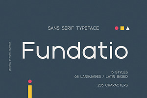 Fundatio Typeface