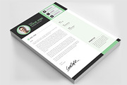 Clean & Bright CV  Resume Template, a Resume Template by graphicforest (Thumbnail 6 of 9)