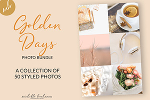 Golden Stock Photo Photo Bundle