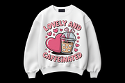 Lovely And Caffeinated PNG, a Graphic by Vector Portal (Thumbnail 2 of 6)
