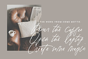 Scotty: a Social Media Quote Script, a Script Font by Margot + Co (Thumbnail 7 of 12)