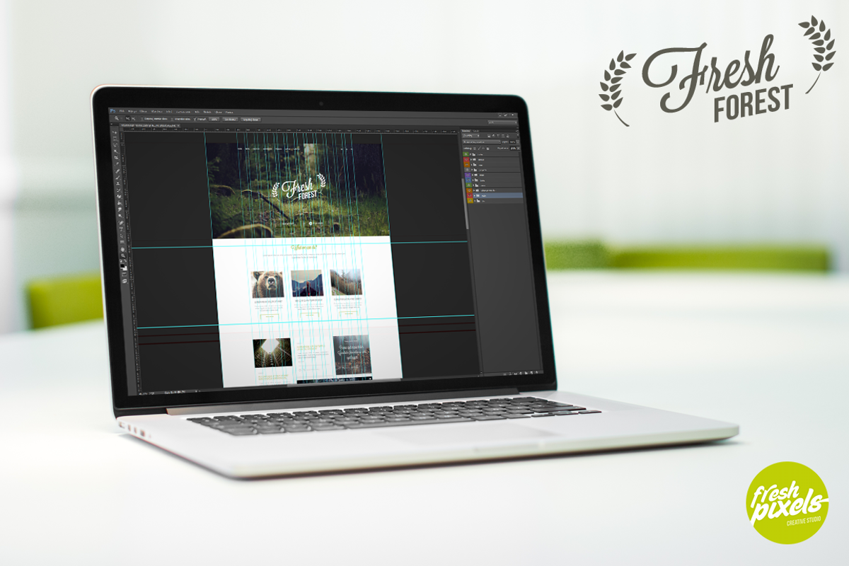FreshForest - OnePage PSD Template, a Landing Page Template by FreshPixels (Photo 4 of 4)
