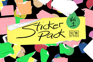 11/26 - Sticker Pack - Vol. 1