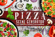 Pizza Scene Creator, a Product Mockup by alexandeerco (Thumbnail 1 of 10)