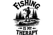 Fishing T-Shirt Bundle, an Object Graphic by Creativeshirt (Thumbnail 6 of 9)