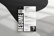 Minimalist Resume Layout, a Resume Template by Seeing-art (Thumbnail 2 of 4)