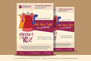 3 Fashion Sales & Events Flyers, a Flyer Template by Marco Zenki (Thumbnail 3 of 5)