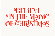 Christmas Amour - Christmas Font, a Serif Font by Keithzo (Thumbnail 4 of 7)