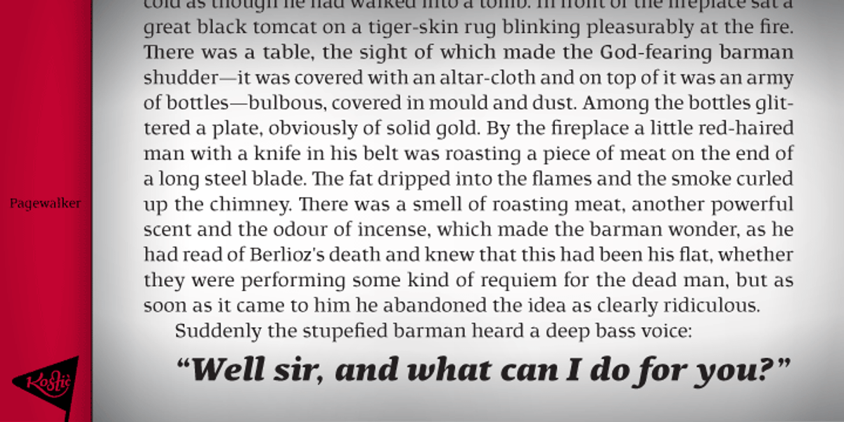 Pagewalker, a Serif Font by Kostic Type Foundry (Photo 3 of 10)