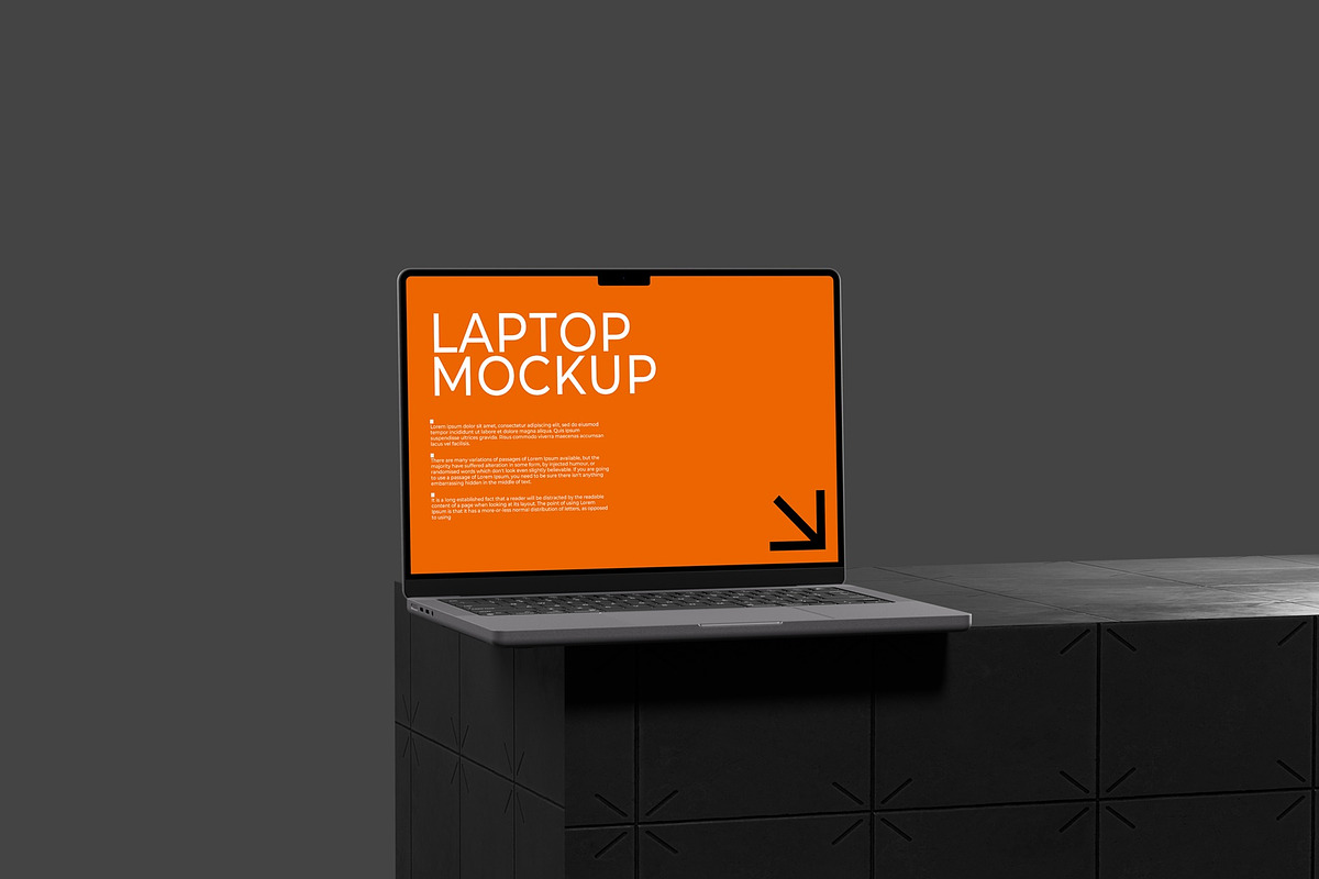 Laptop Mockup, a Mac Mockup by Lxadesign (Photo 9 of 13)