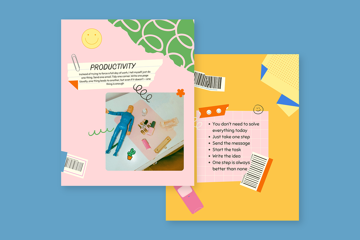 Pinelope Playful Instagram Templates, a Social Media Template by rainbojelia (Photo 15 of 18)