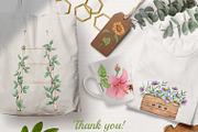 Gardening Clipart PNG Set, an Object Illustration by Mespilia (Thumbnail 5 of 5)