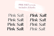 Pink Salt, a Sans Serif Font by Almond Type (Thumbnail 4 of 15)