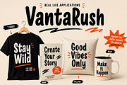 VantaRush – Bold & Playful Font, a Script Font by Wow Magic (Thumbnail 2 of 5)