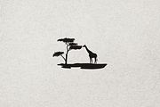 Minimalist Silhouette Giraffe Logo, a Branding & Logo Template by Luxury Logos (Thumbnail 4 of 4)