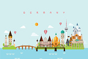 Landmarks Travel and Journey Vector., an Illustration by Noree (Thumbnail 3 of 6)