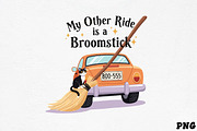 My Other Ride is a Broomstick SVG, an Illustration by CrexoraLab (Thumbnail 2 of 4)
