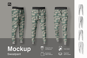 Joggers Pants and Sweatpants mockup., a Bottom Mockup by Irena Matiash shop (Thumbnail 1 of 5)