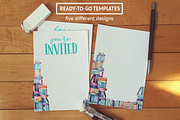 Whimsical Library Books, an Illustration by plaidGecko (Thumbnail 6 of 6)