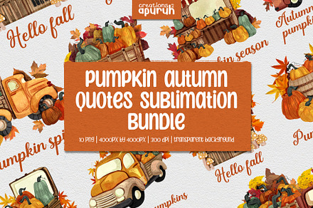 Pumpkin Autumn Tee Sublimation
