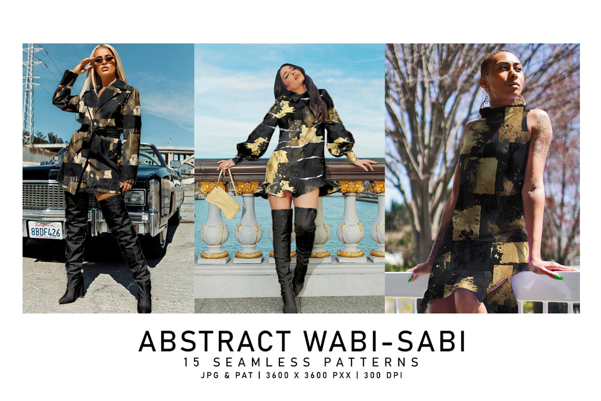 Abstract Wabi-Sabi, a Pattern Graphic by Digital Art Creations (Photo 5 of 7)