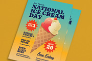 National Ice Cream Day Flyer, a Flyer Template by Guuver (Thumbnail 2 of 3)
