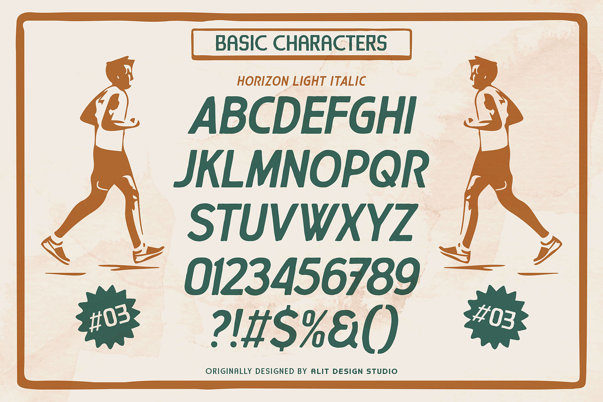 Horizon Light Typeface, a Sans Serif Font by alit design (Photo 10 of 20)
