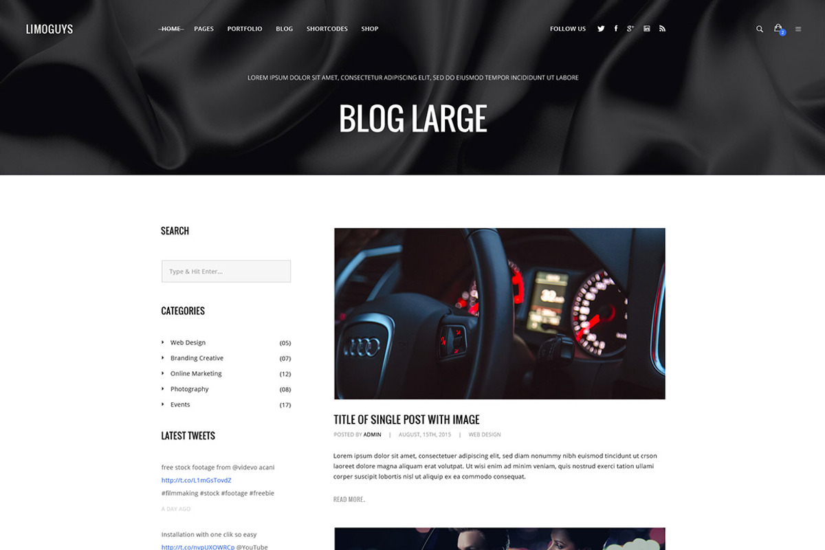 Limoguys - PSD Template for Car/Limo, a Websites & App Template by Digipieces (Photo 7 of 14)