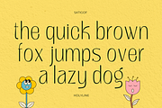 Satigof - Display Family, a Sans Serif Font by Holyline Design (Thumbnail 7 of 16)