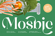 Mosbic Modern Luxury Serif, a Serif Font by timelesstype.co (Thumbnail 1 of 20)