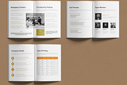 Employee Policy Handbook Template, a Brochure Template by MightyDesign (Thumbnail 3 of 6)