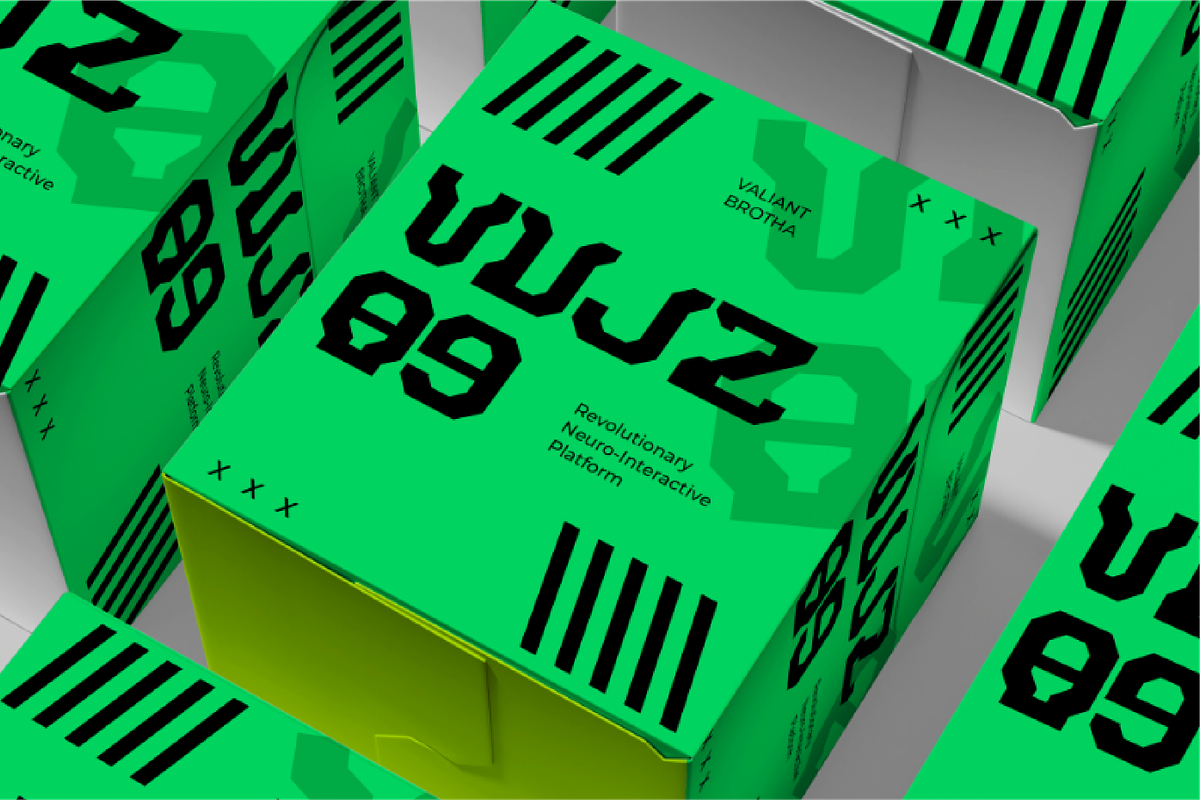 VB Reelhoman - Futuristic Font, a Sans Serif Font by VALIANTBROTHA (Photo 7 of 8)