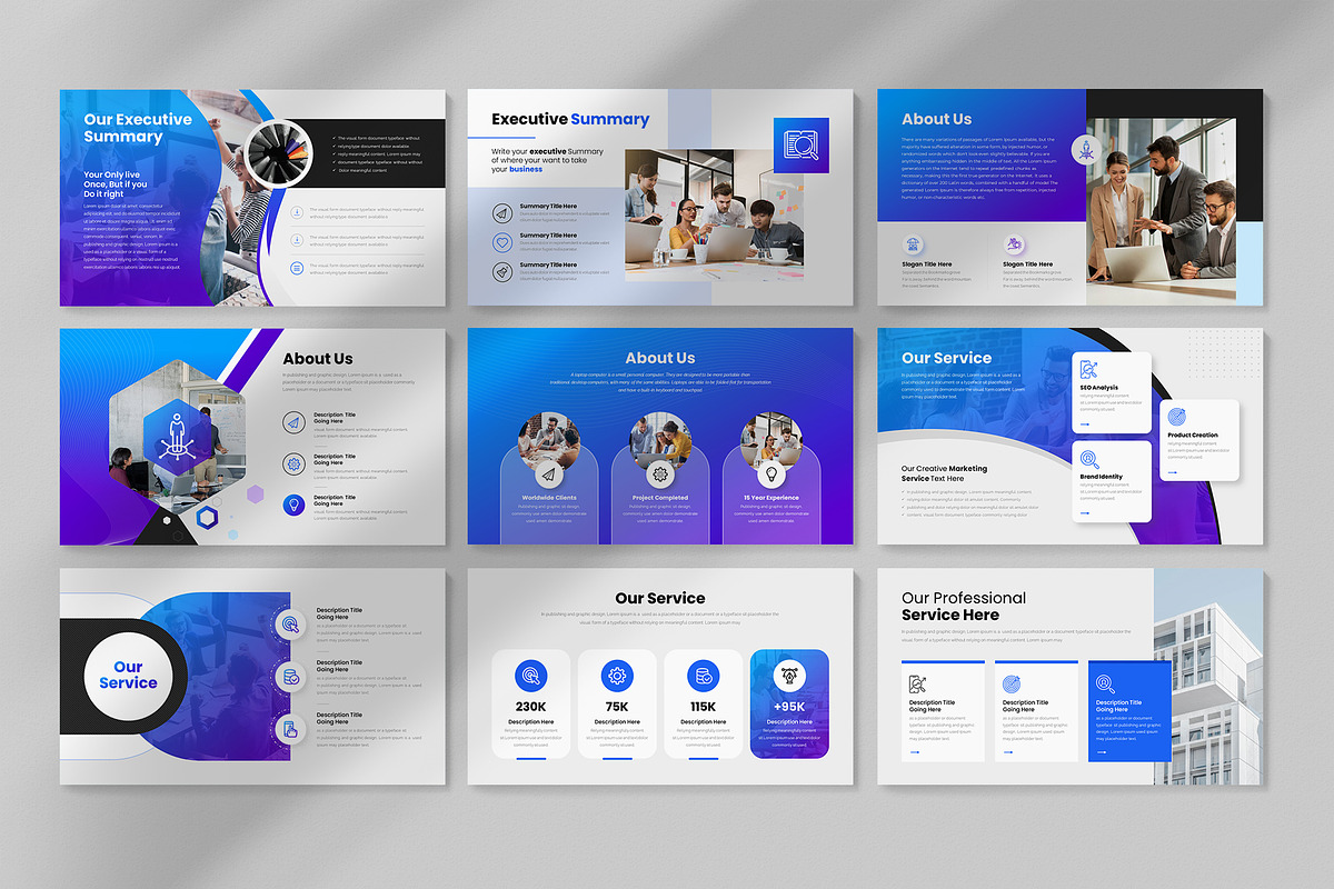 Business Plan Keynote Template, a Presentation Template by GenerousArt (Photo 3 of 23)