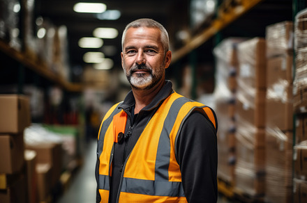 Corporate photo of a worker in a war, a Person Photo by Perpis