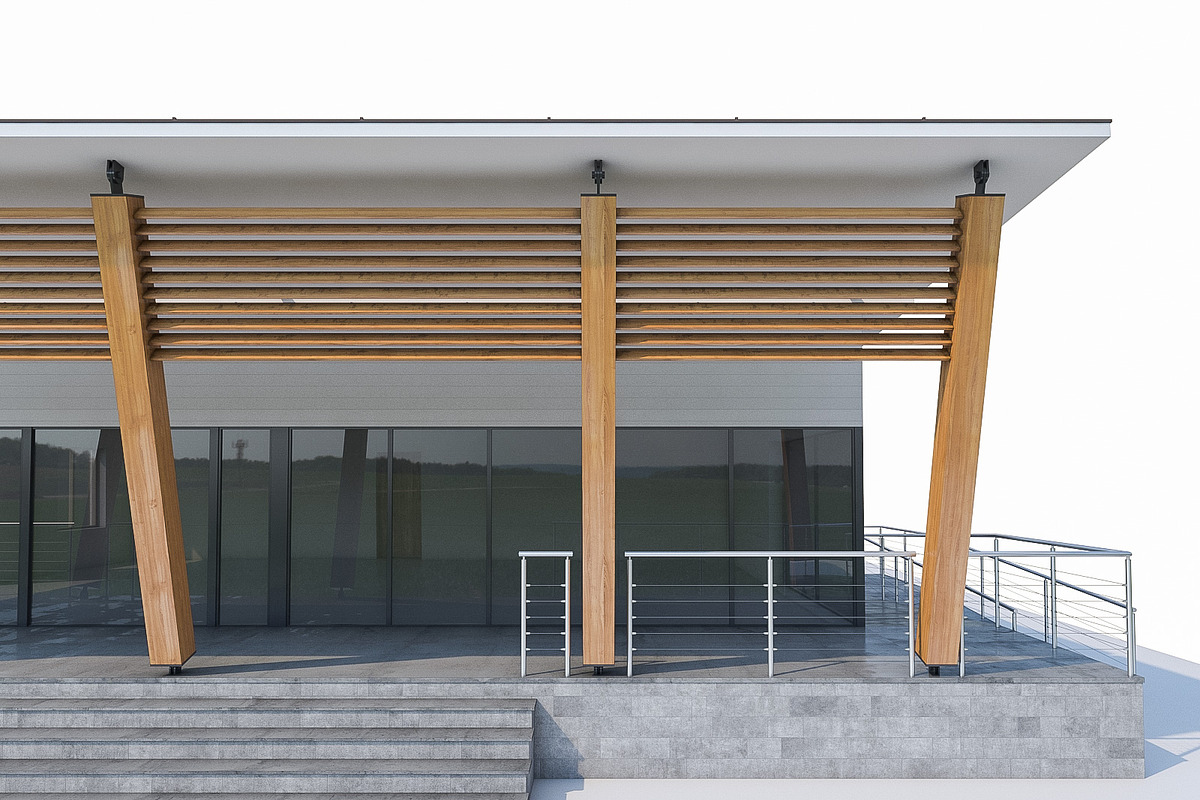 Small Office Building, an Architecture 3D Model by 3DNUTS (Photo 6 of 10)