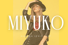 Miyuko | Modern Serif Font