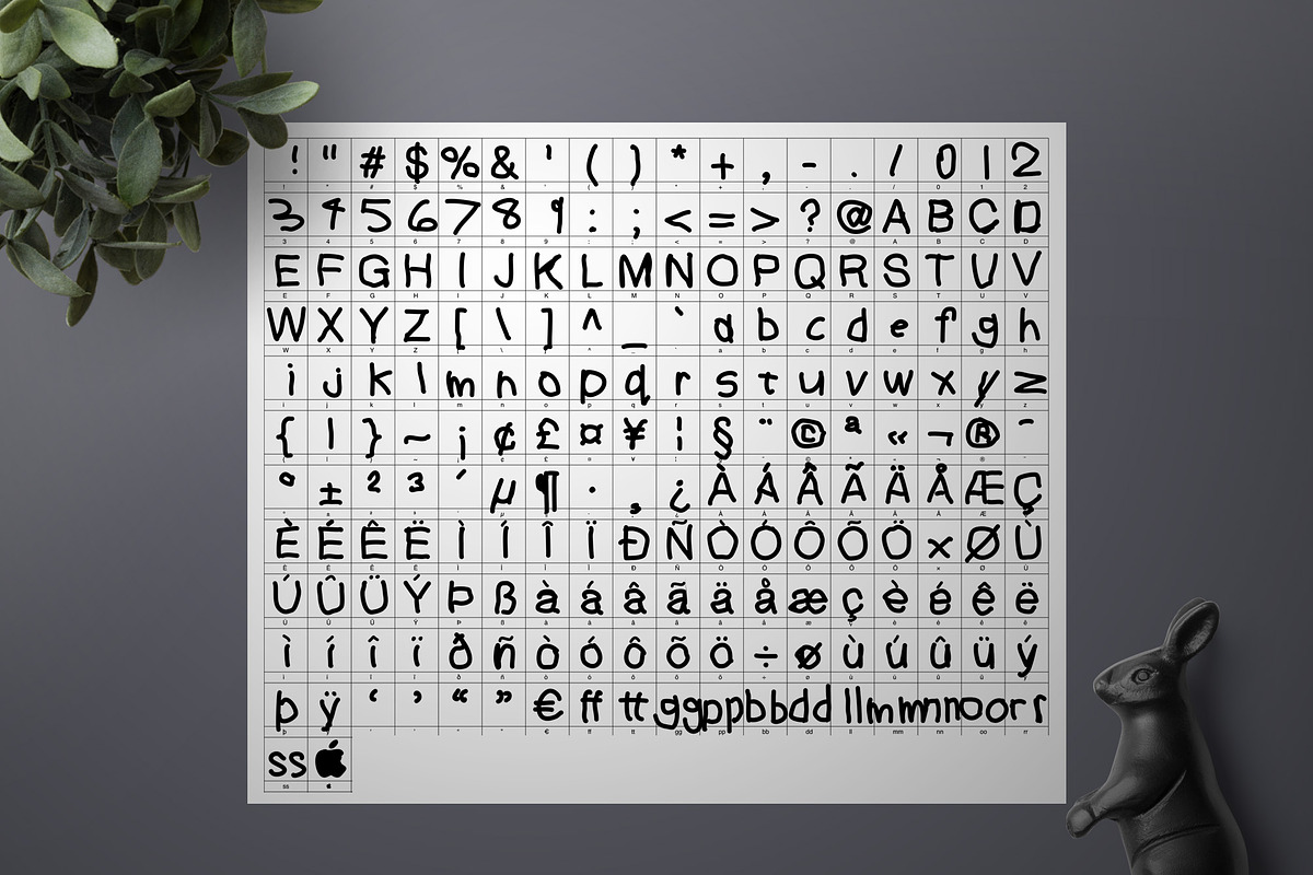 Kindergarten Handwriting Font, a Font by Khara Plicanic (Photo 9 of 9)