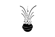 Cartoon Bomb Blast Silhouette, a Graphic by hafijul (Thumbnail 9 of 14)