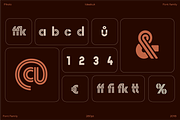 Pikolo Font Family, a Sans Serif Font by Ideabuk (Thumbnail 8 of 8)