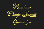 ED Frogmore, a Script Font by Emyself Design (Thumbnail 11 of 12)