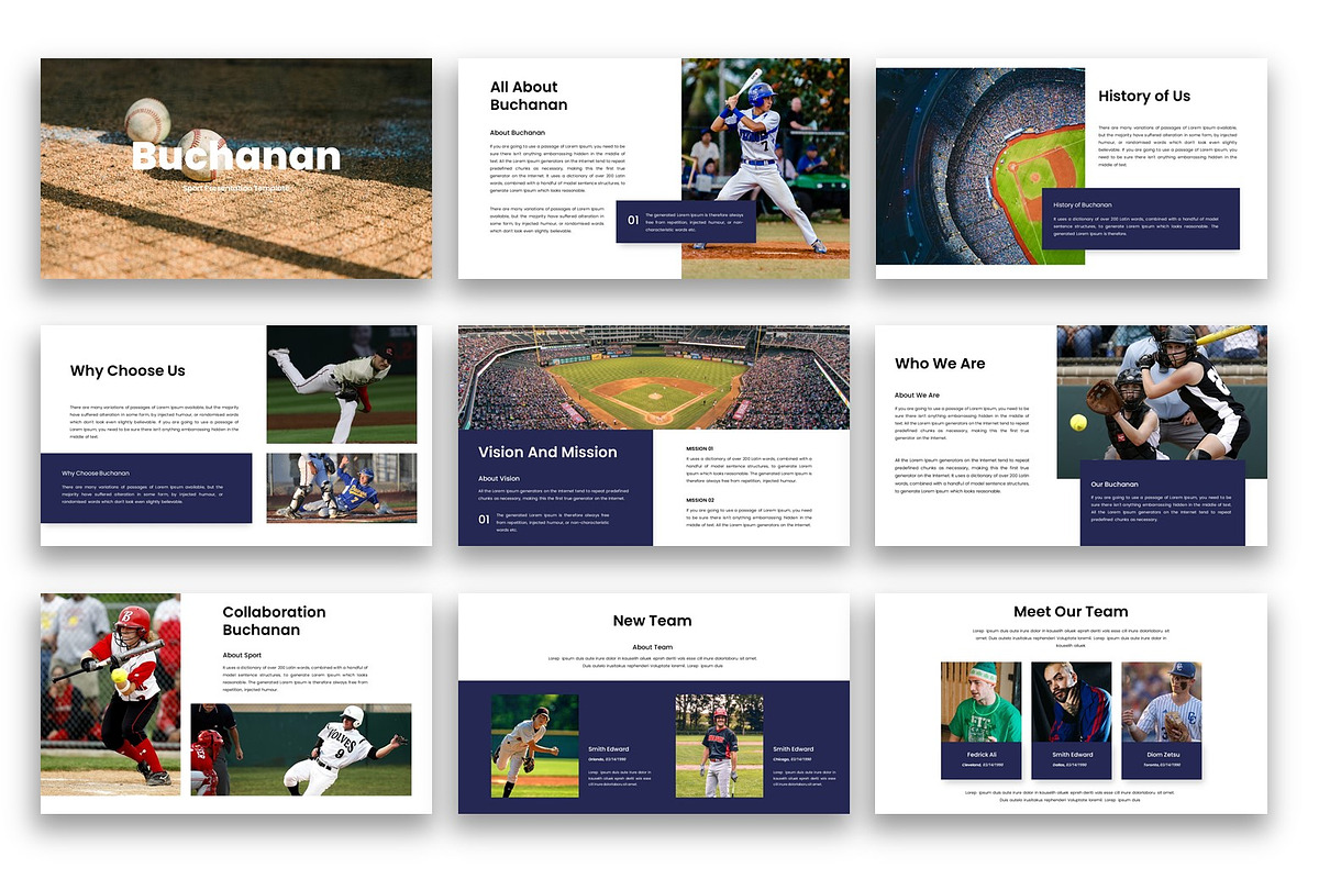 Buchanan - Sports PowerPoint preview 2