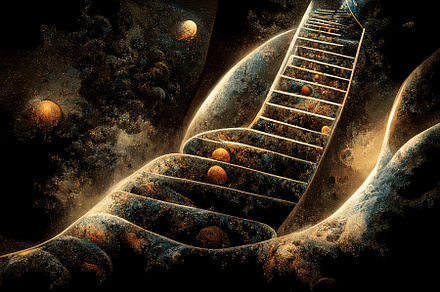 Futuristic stairs (Episode 001-7)