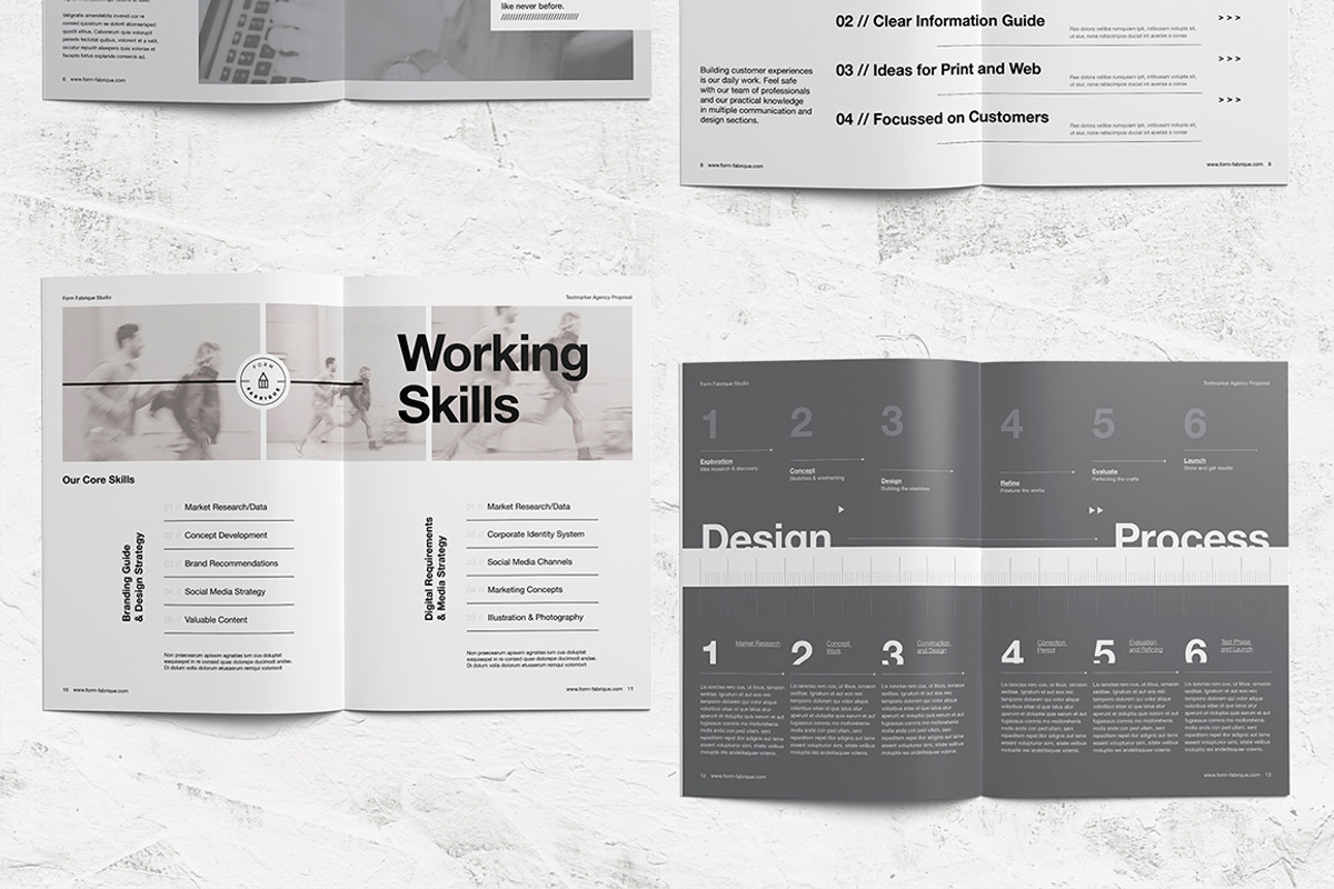 Proposal, a Brochure Template by Form Fabrique (Photo 6 of 11)