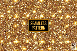 Sparkling Gold Glitter Digital Paper