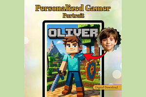 Custom Gamer Portrait