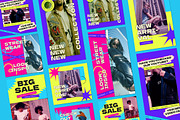 Antidesign Fashion Sale Instagram Pa, a Social Media Template by graphicook (Thumbnail 2 of 6)
