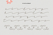 Whole Dating, a Script Font by Gatype (Thumbnail 4 of 7)