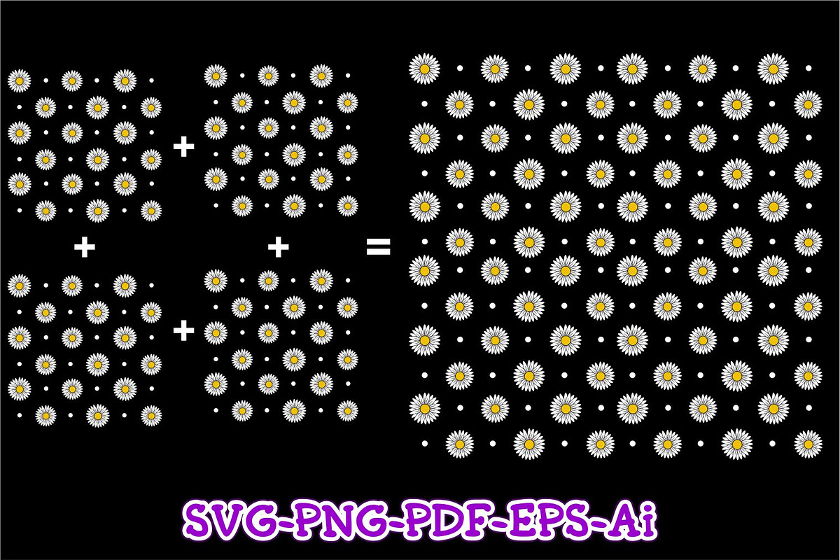 Flower Pattern Background  Bundle, a Pattern Graphic by D2PUTRI (Photo 2 of 11)