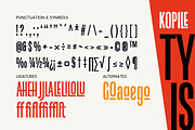 Kopile - Condensed Typeface, a Sans Serif Font by Afkari Studio (Thumbnail 7 of 10)
